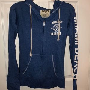 Surf style Lightweight Miami Beach jacket